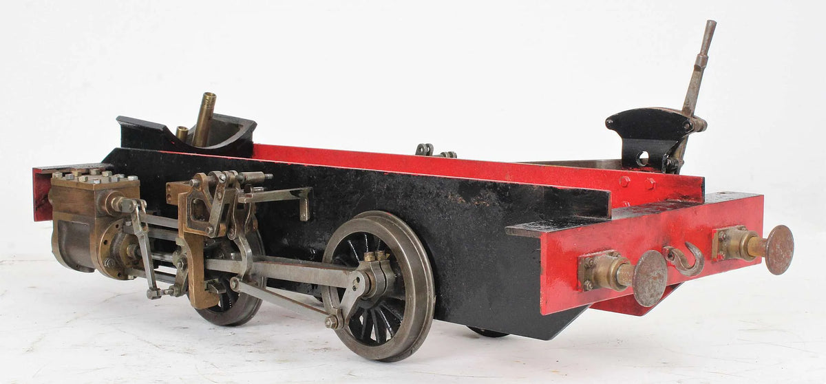 3 1/2 inch gauge part-built "Juliet II" 0-4-0T
