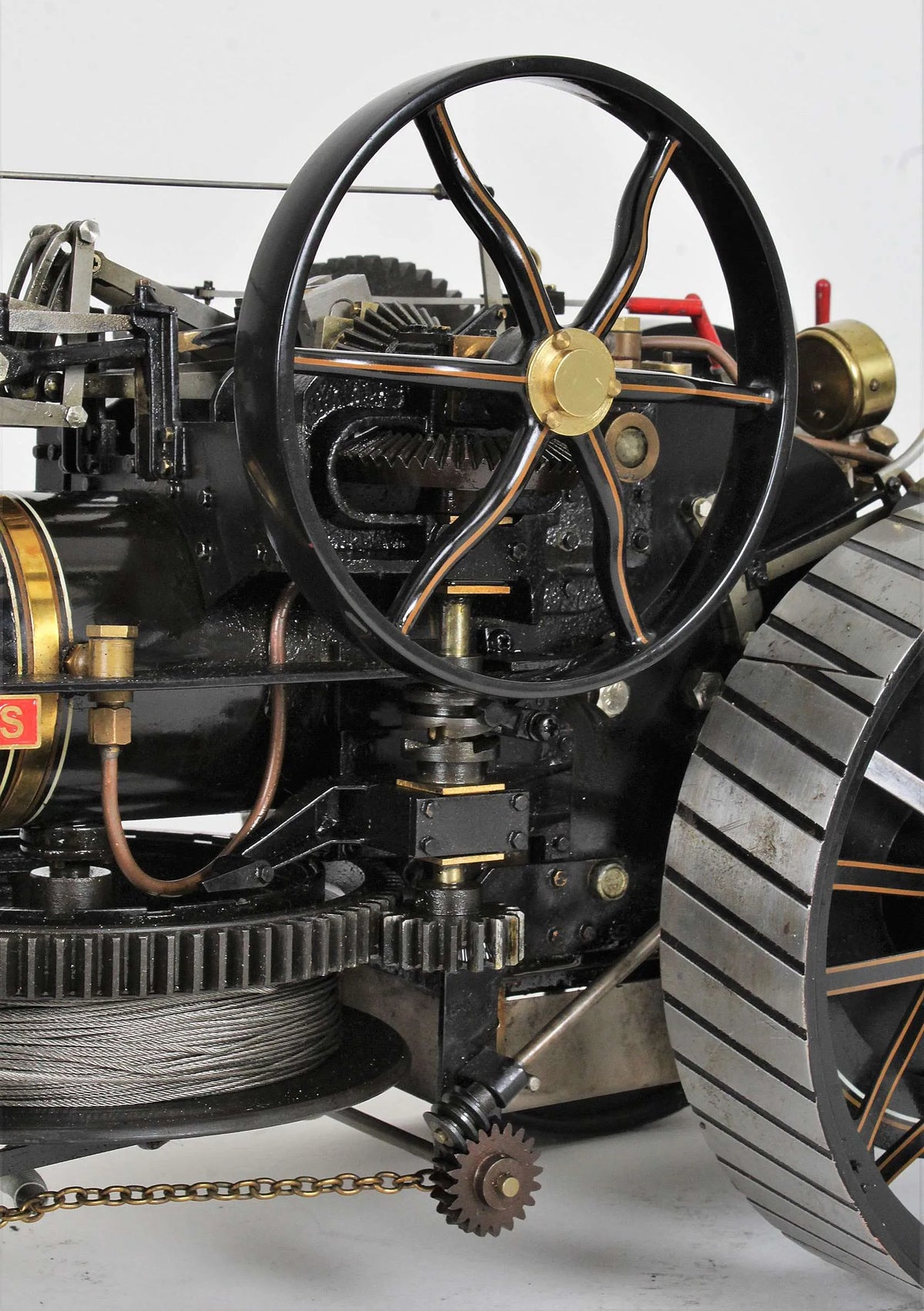 1 inch scale Fowler BB1 ploughing engine
