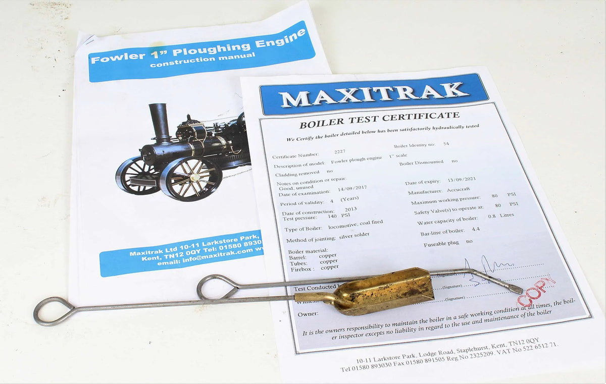 1 inch scale Fowler BB1 ploughing engine