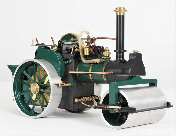 Mercer Type 2 steam roller - Station Road Steam