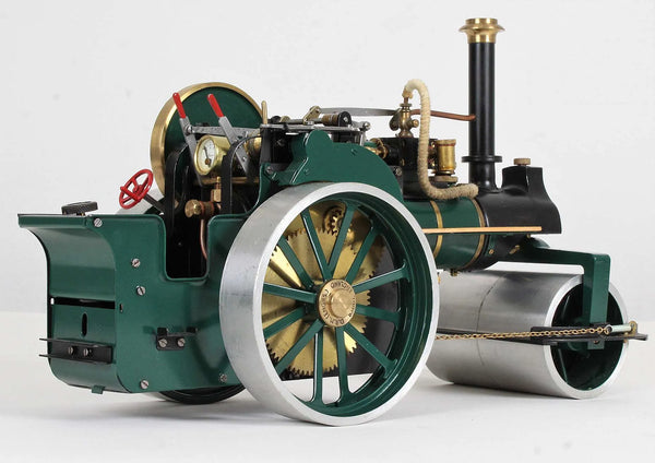 Mercer Type 2 steam roller - Station Road Steam