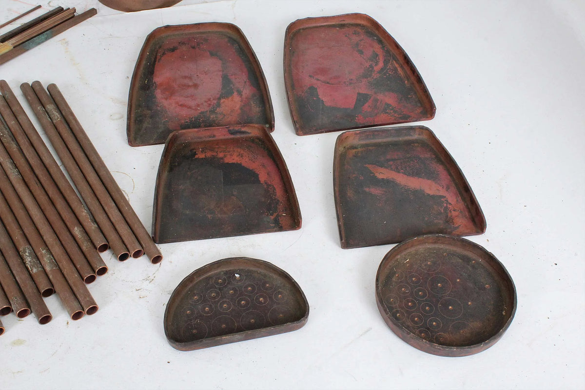 Parts for 3 1/2 inch gauge Britannia boiler