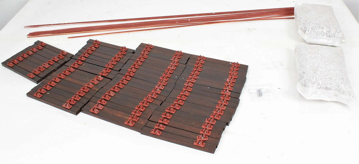 3 1/2 inch gauge display track kit