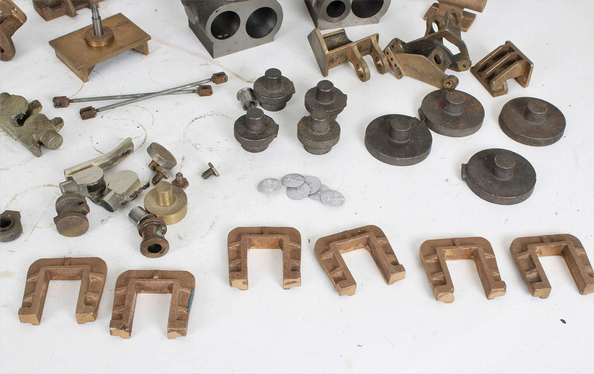 3 1/2 inch gauge Britannia chassis with parts & castings