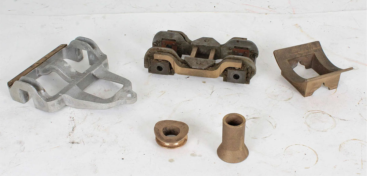 3 1/2 inch gauge Britannia chassis with parts & castings