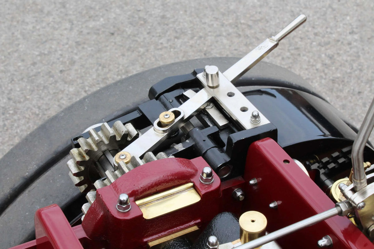 4 inch scale Burrell agricultural engine with trailer