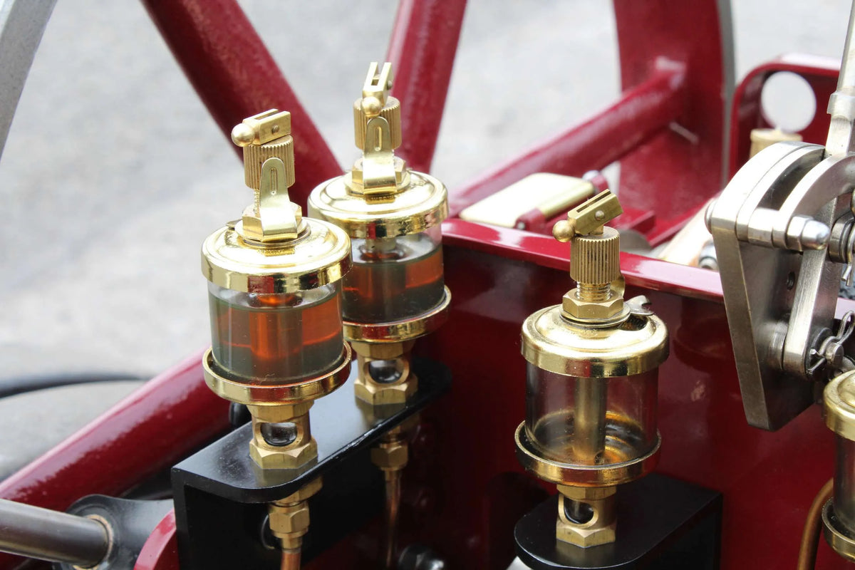 4 inch scale Burrell agricultural engine with trailer
