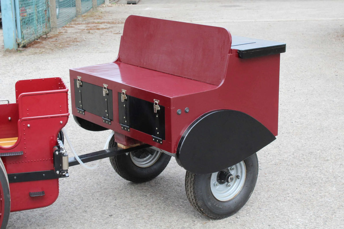 4 inch scale Burrell agricultural engine with trailer