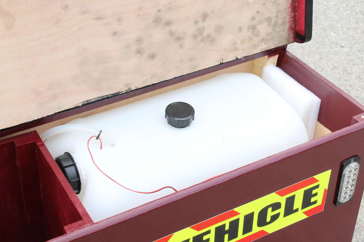 4 inch scale Burrell agricultural engine with trailer