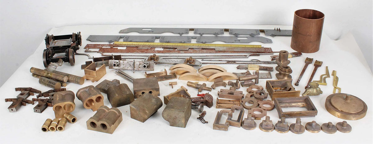 Frames & castings for 3 1/2 inch gauge GWR "King"