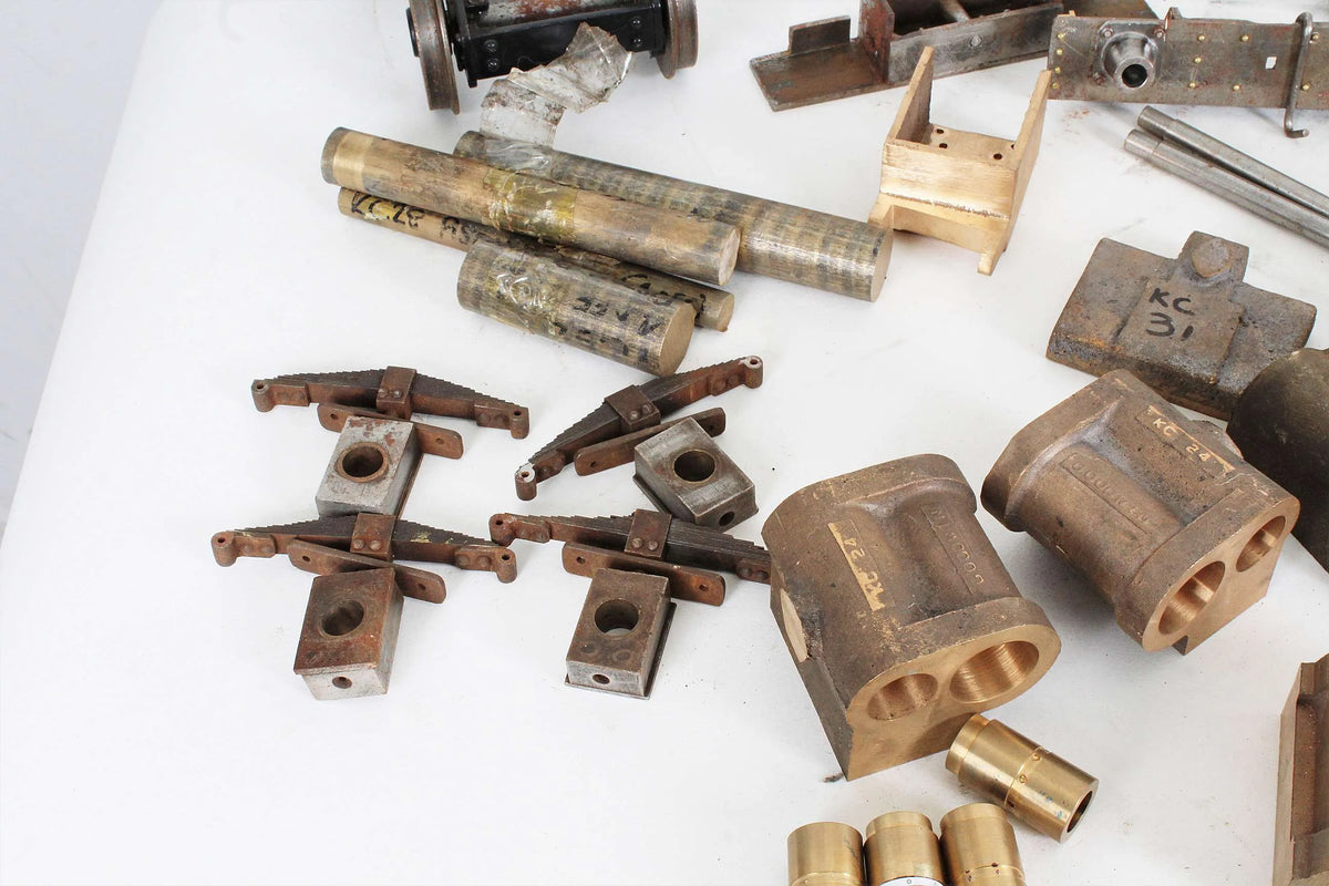 Frames & castings for 3 1/2 inch gauge GWR "King"