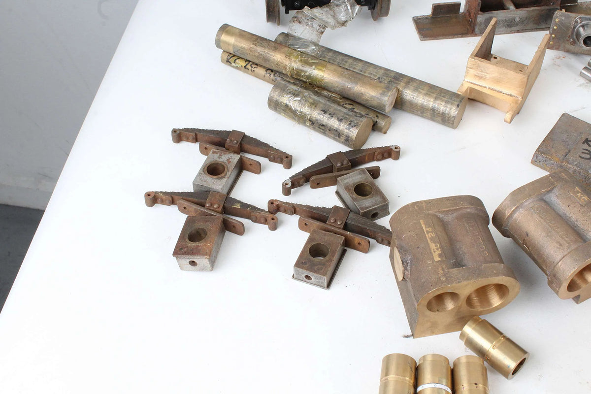 Frames & castings for 3 1/2 inch gauge GWR "King"