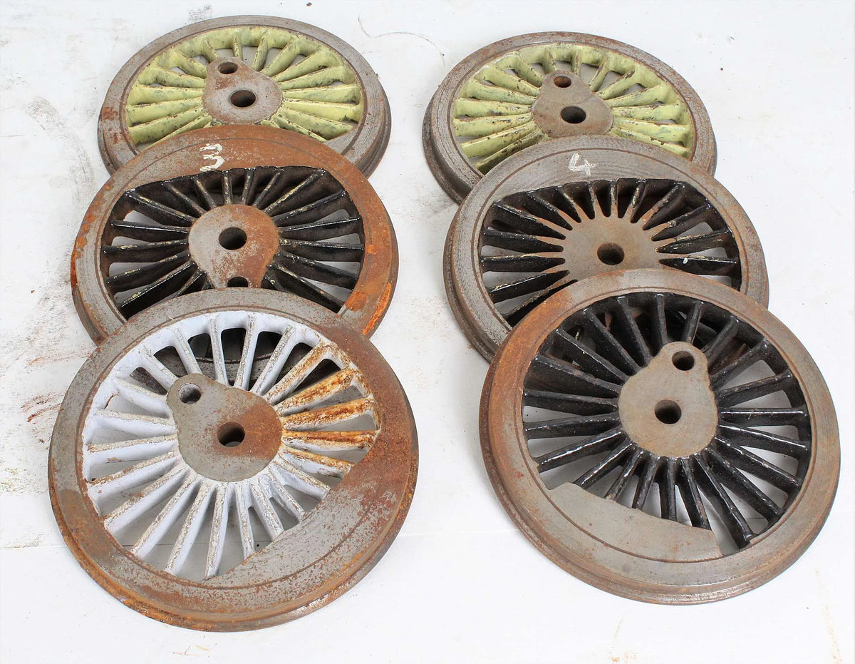 3 1/2 inch gauge driving wheel castings