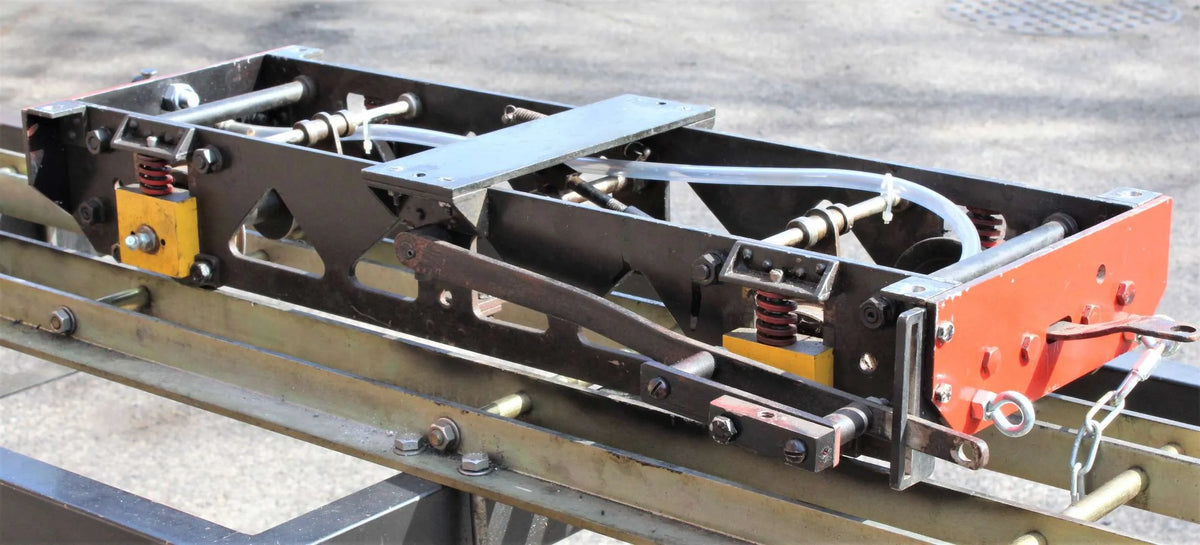 5 inch gauge braked driving truck