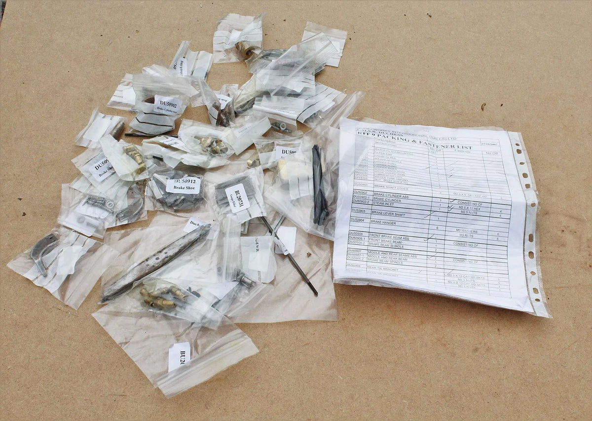 Part-set 5 inch gauge LMS Duchess kits
