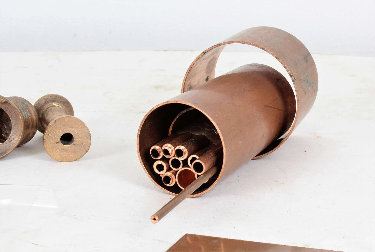 2 1/2 inch gauge Bagnall "Polar Bear" frames, castings, boiler material
