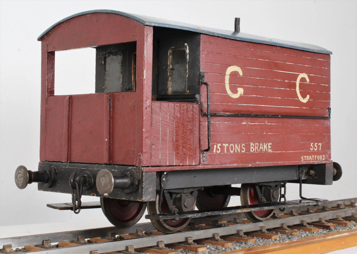 3 1/2 inch gauge brake van