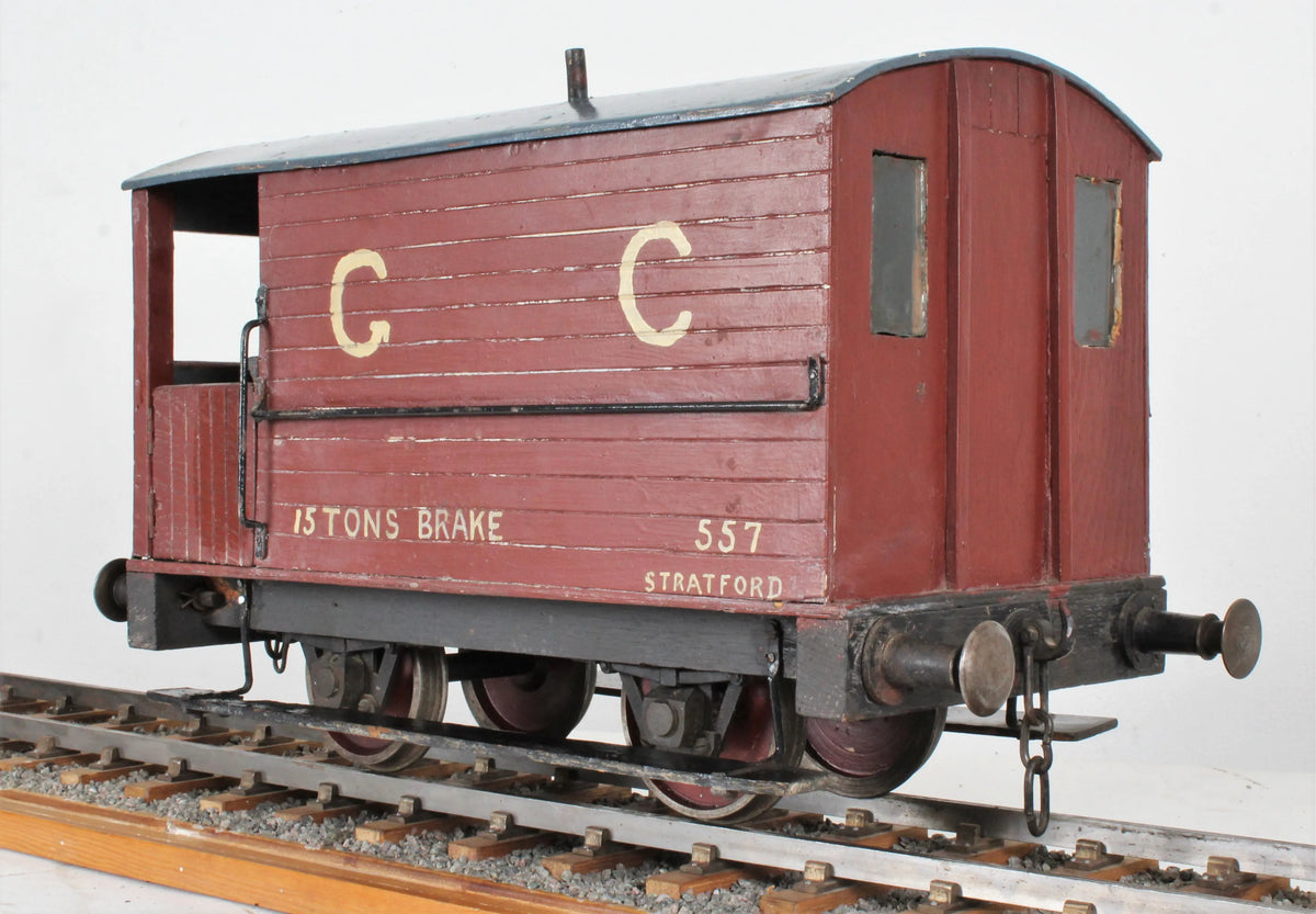 3 1/2 inch gauge brake van