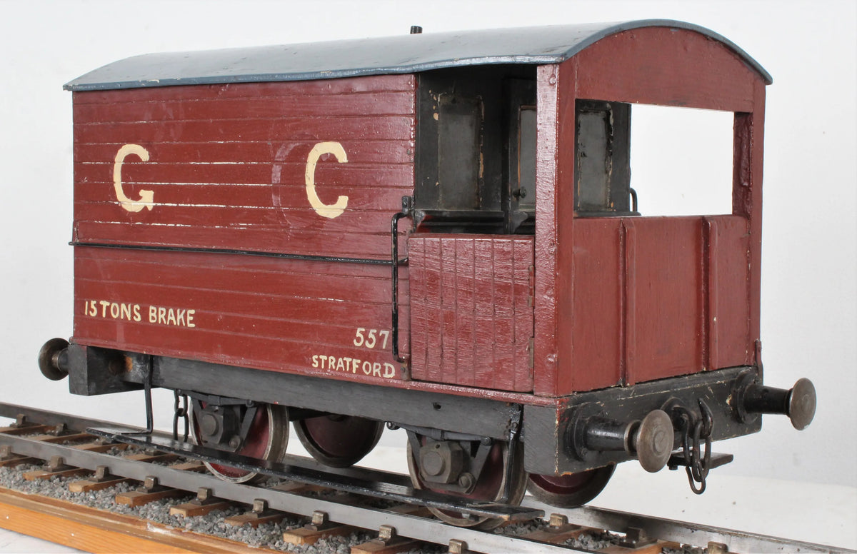 3 1/2 inch gauge brake van