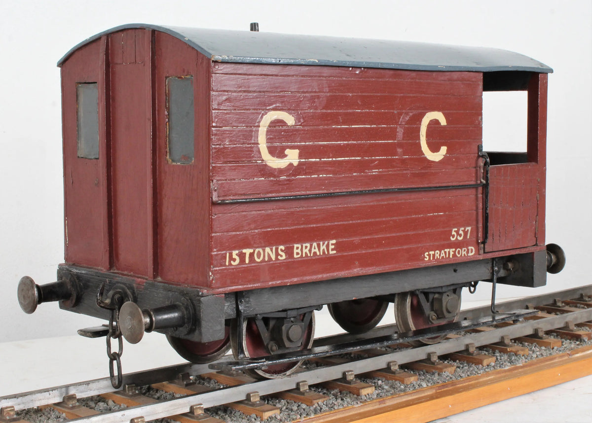 3 1/2 inch gauge brake van