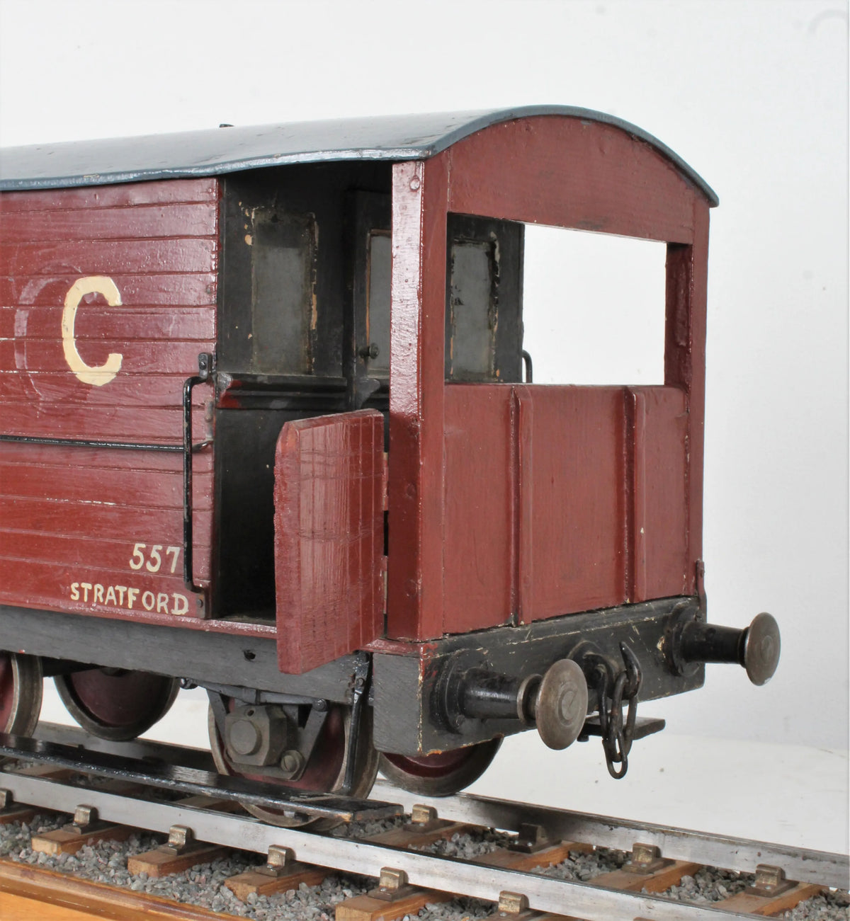 3 1/2 inch gauge brake van