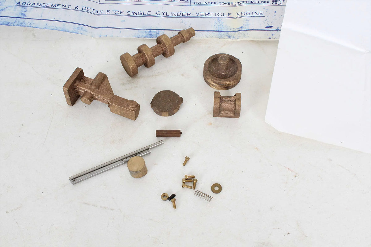 Reeves "Popular" single cylinder double acting oscillating engine