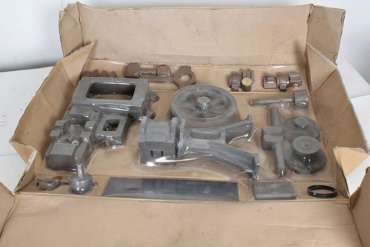 Stuart No.4 castings with reversing gear
