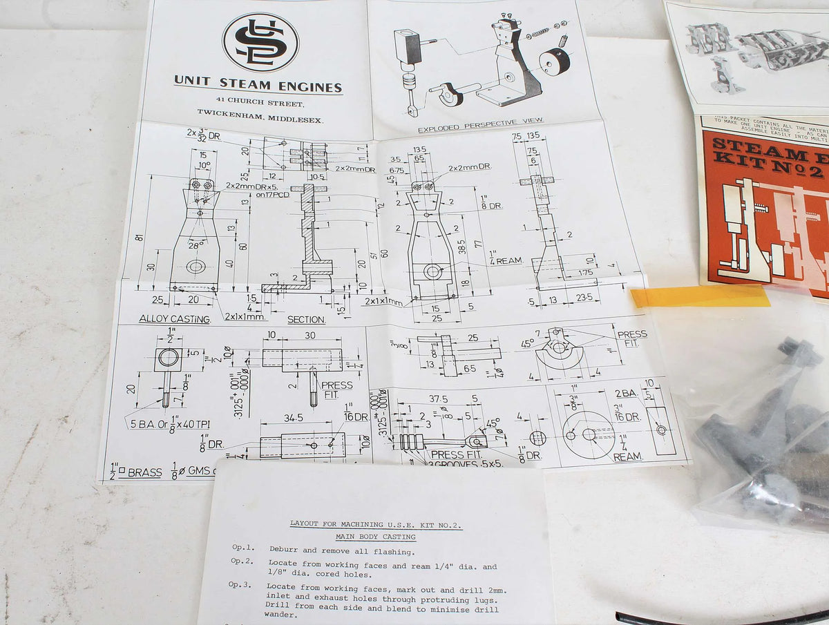 Unit Steam engine No.2 kit