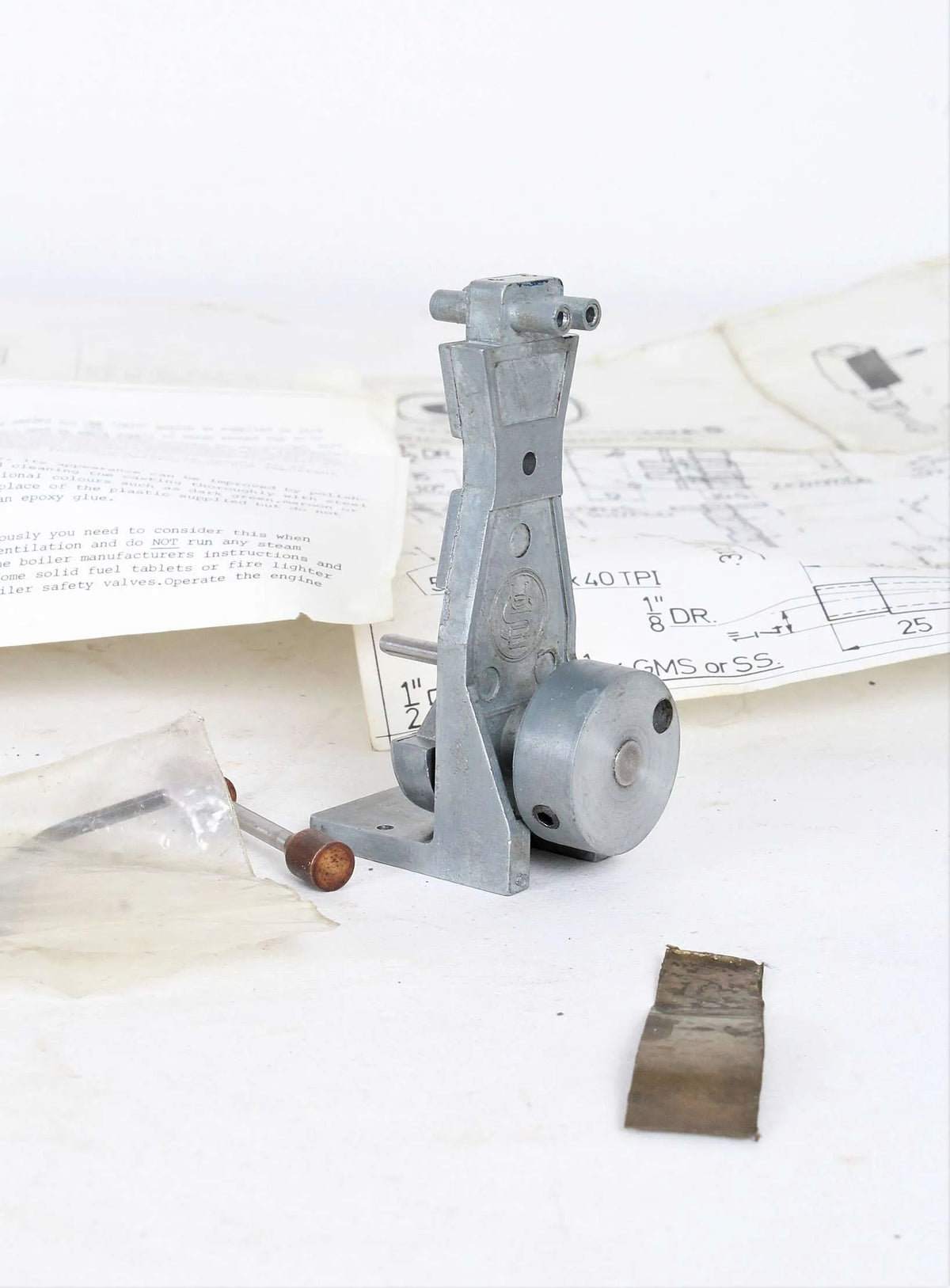 Unit Steam engine No.2 kit part-assembled