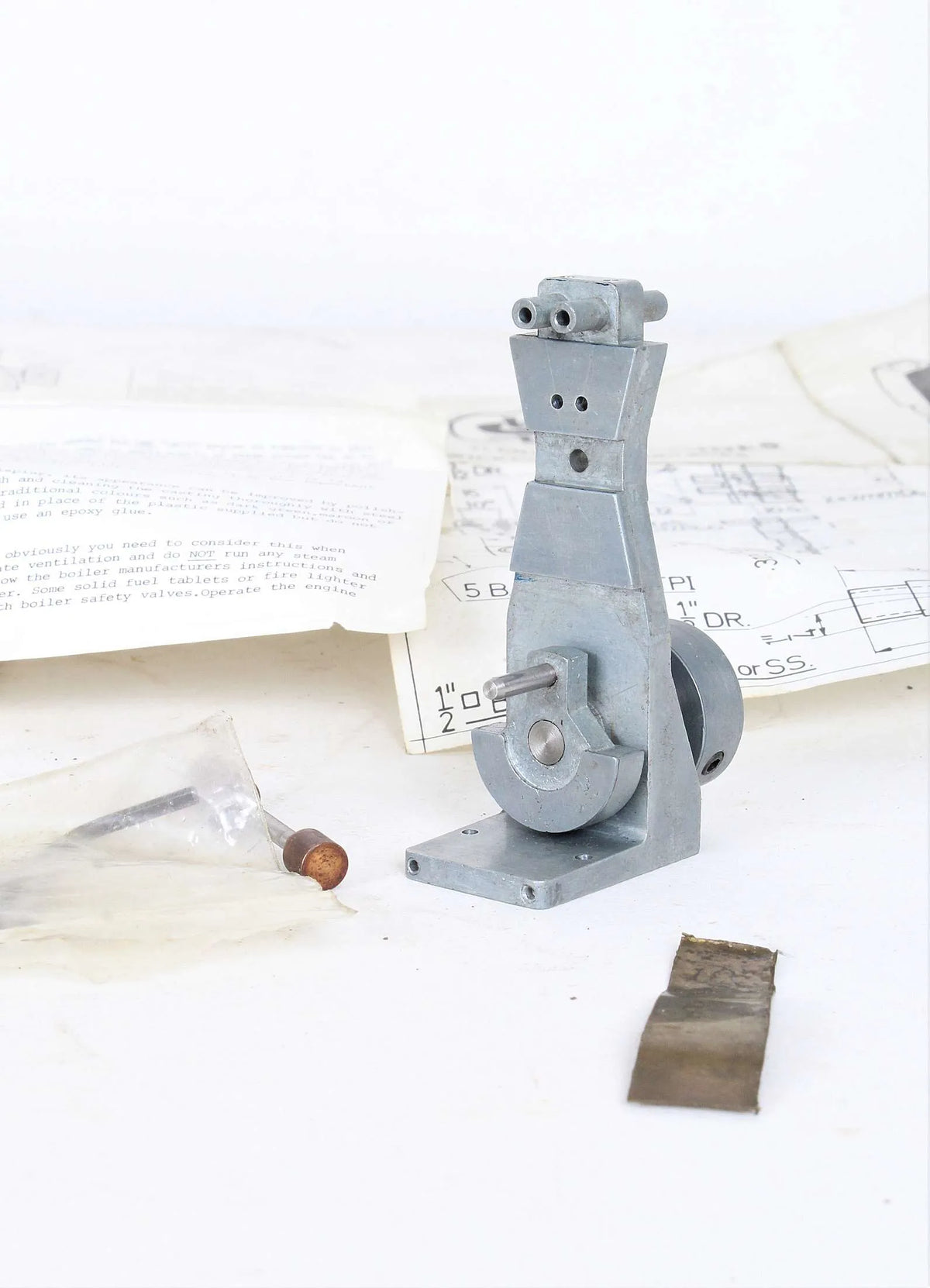 Unit Steam engine No.2 kit part-assembled