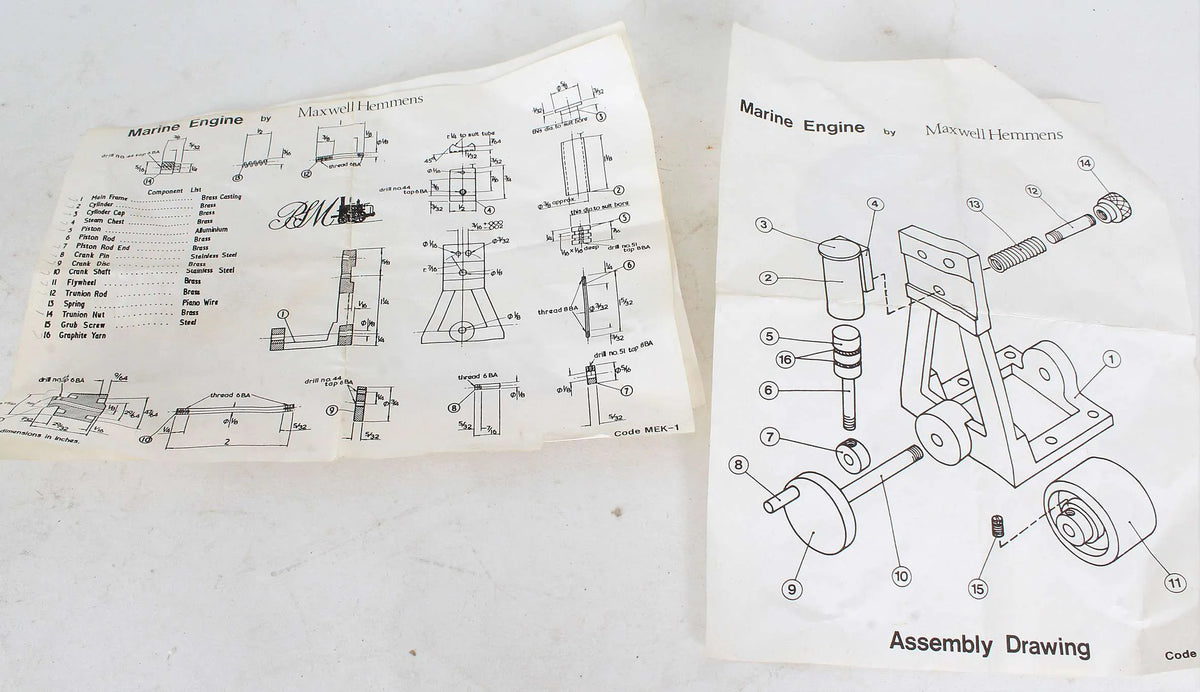Maxwell Hemmens marine engine