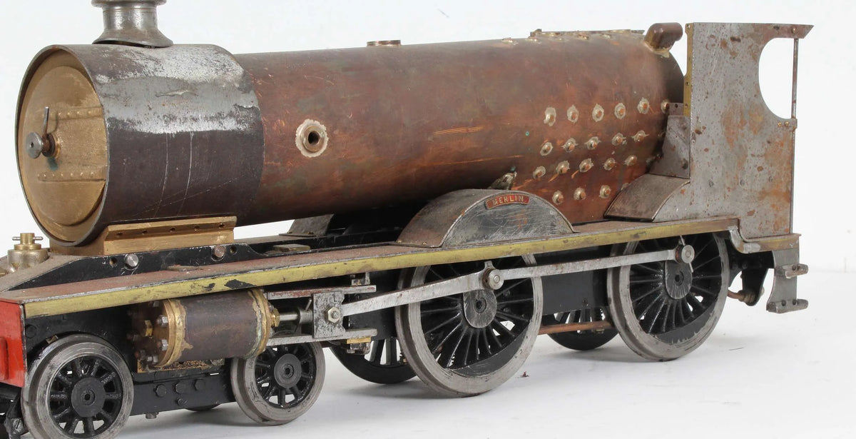 Part-built 2 1/2 inch gauge 4-4-0