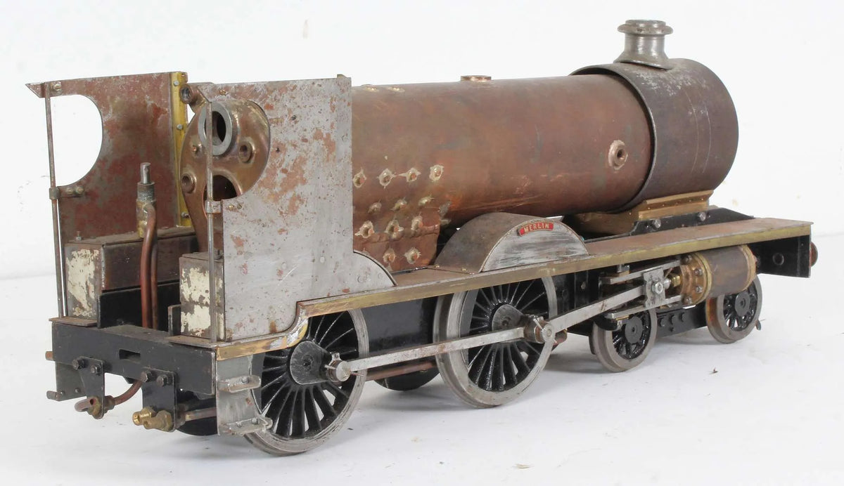 Part-built 2 1/2 inch gauge 4-4-0