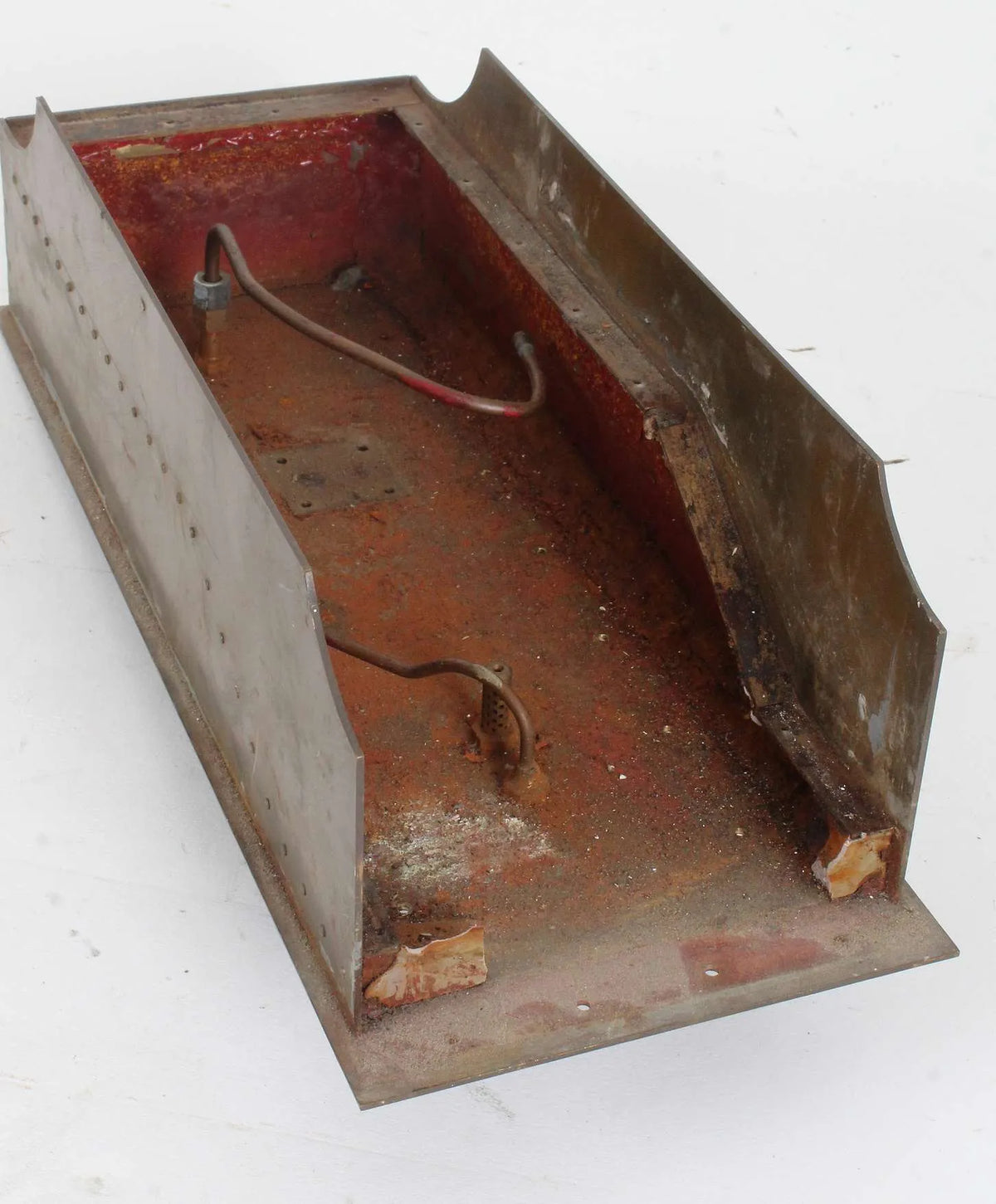 Copper boiler and brass tender tank for 2 1/2 inch gauge locomotive