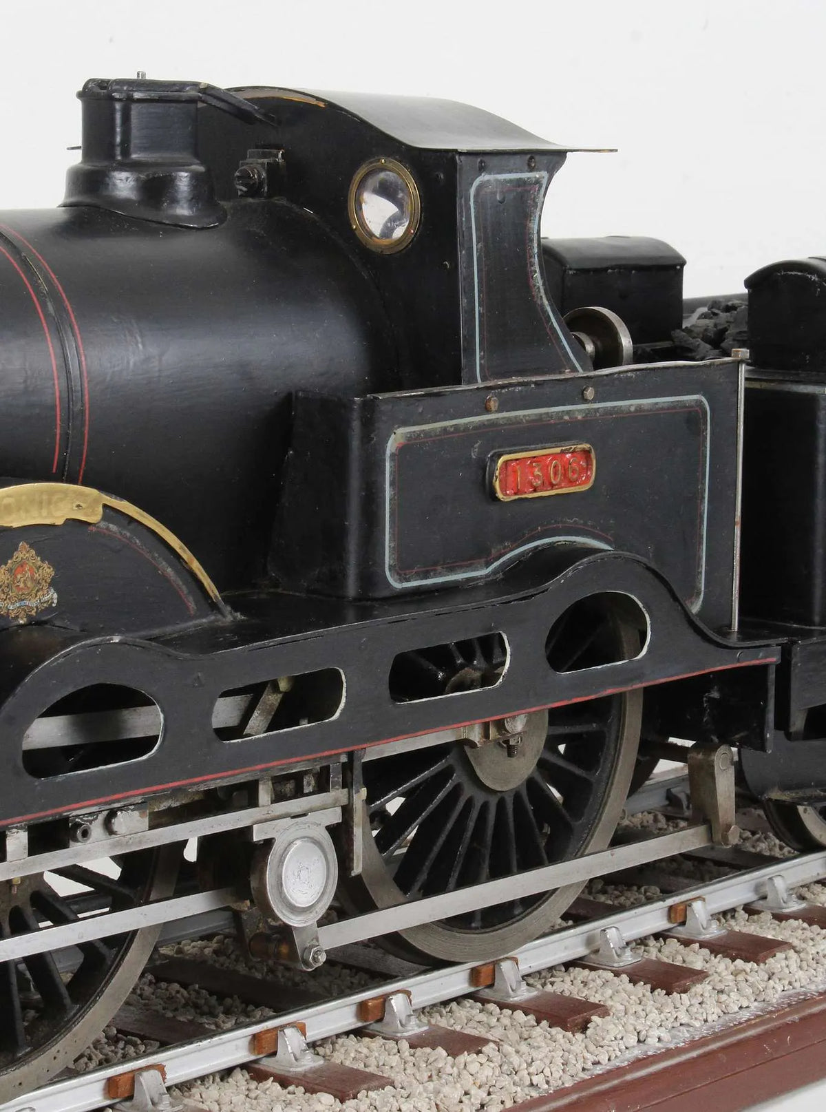 3 1/2 inch gauge LNWR 2-2-2-0 Teutonic compound