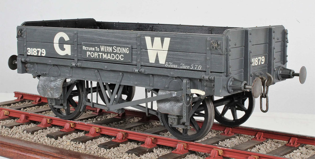 5 inch gauge GWR 2 plank wagon