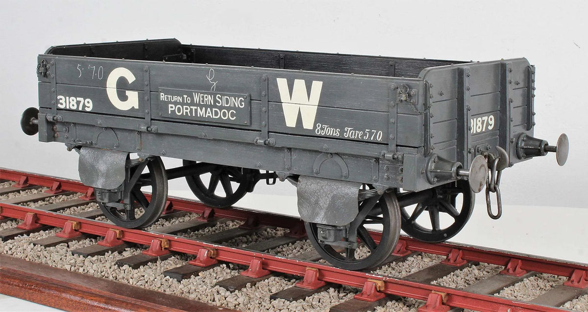 5 inch gauge GWR 2 plank wagon