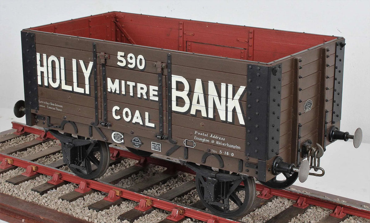5 inch gauge private owner wagon "Mitre Coal"
