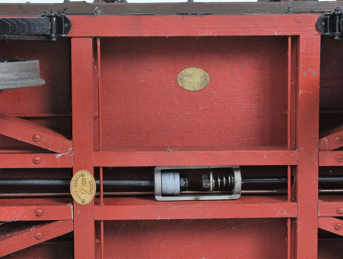 5 inch gauge private owner wagon "Mitre Coal"