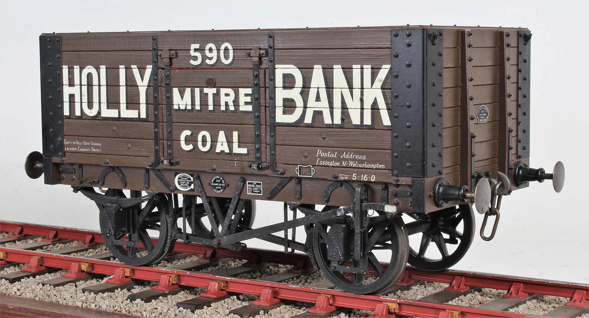 5 inch gauge private owner wagon "Mitre Coal"