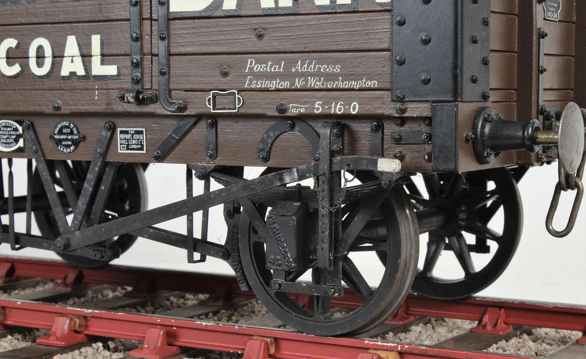 5 inch gauge private owner wagon "Mitre Coal"
