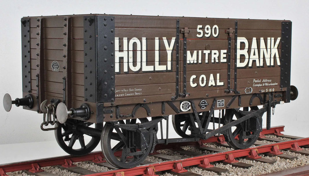 5 inch gauge private owner wagon "Mitre Coal"