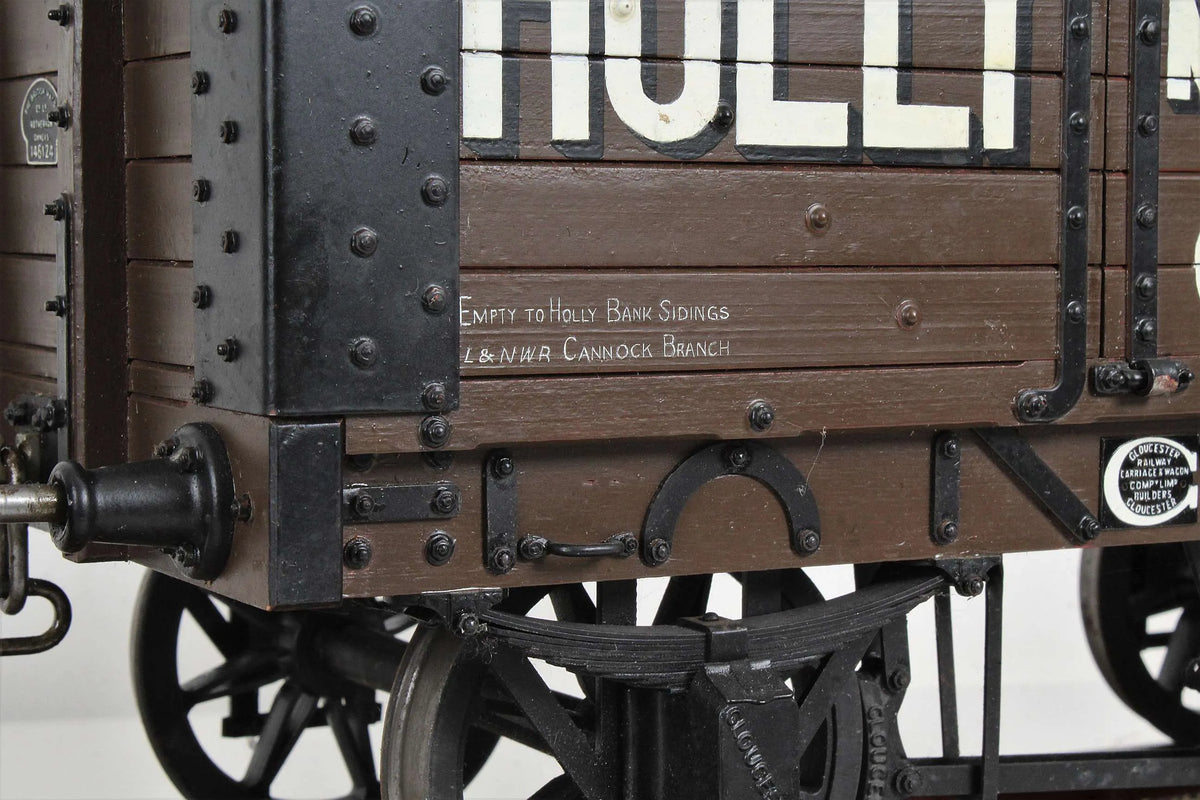 5 inch gauge private owner wagon "Mitre Coal"