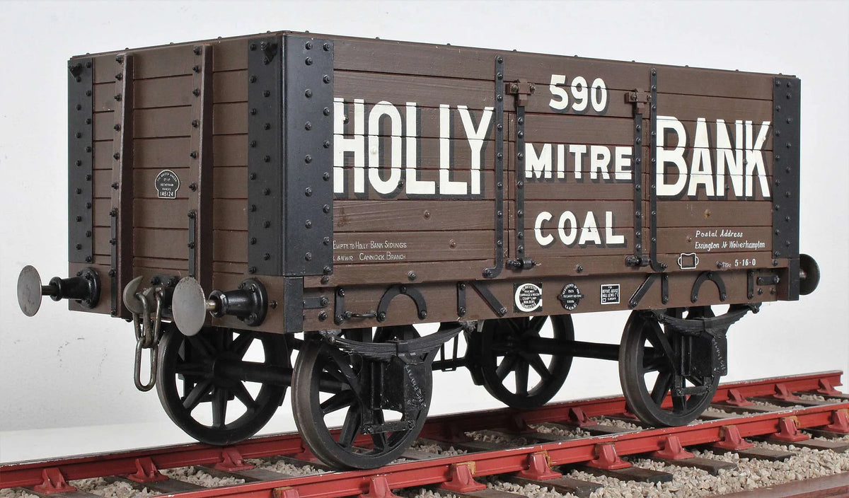 5 inch gauge private owner wagon "Mitre Coal"