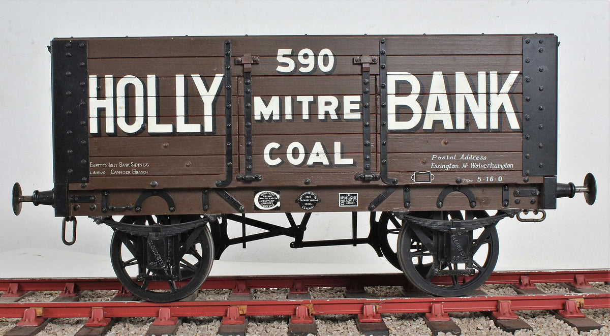 5 inch gauge private owner wagon "Mitre Coal"