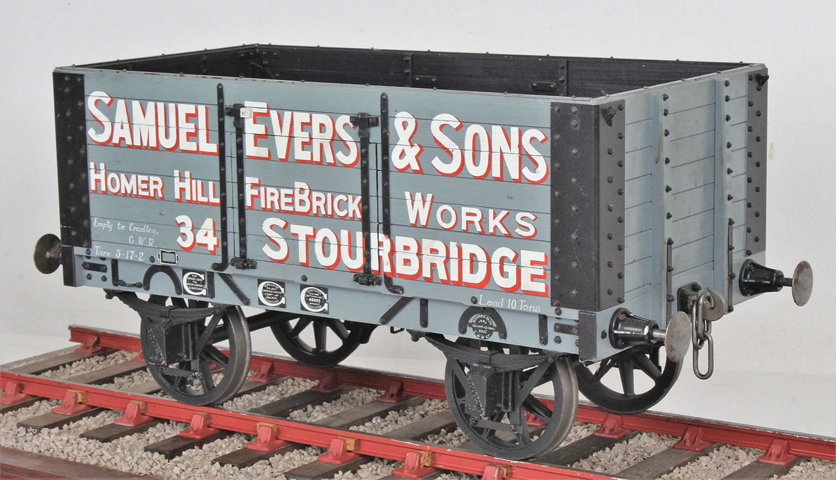 5 inch gauge private owner wagon "Samuel Evers & Sons"