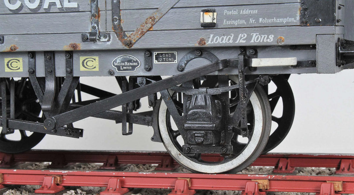 5 inch gauge private owner wagon "Mitre Coal"