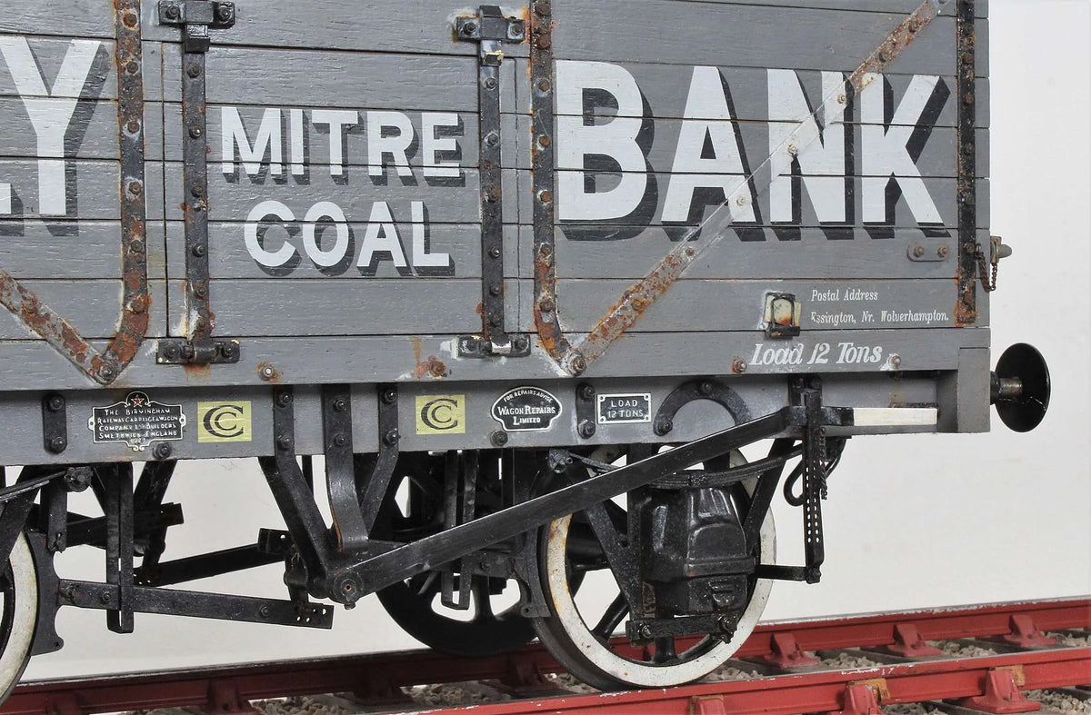 5 inch gauge private owner wagon "Mitre Coal"