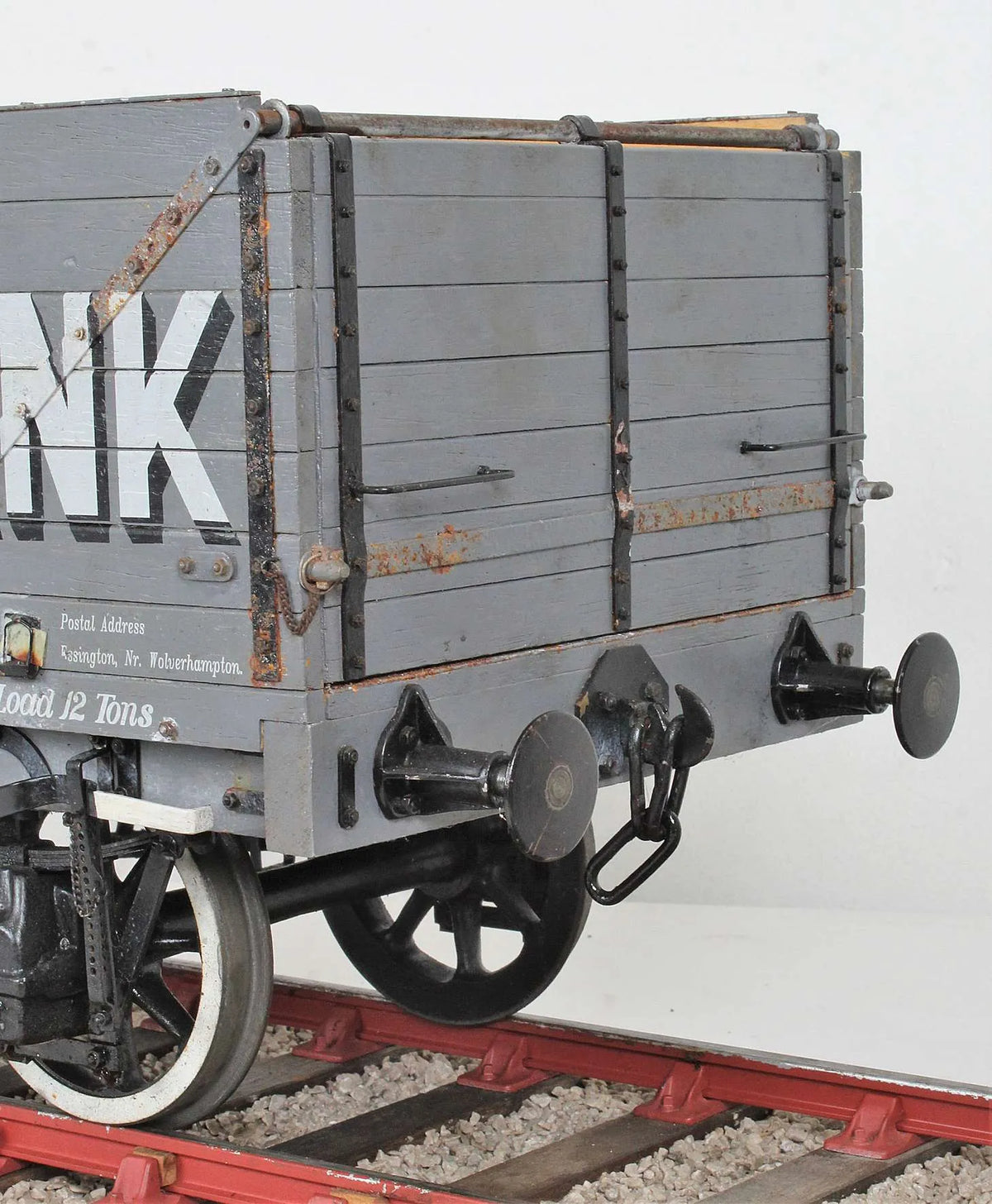 5 inch gauge private owner wagon "Mitre Coal"