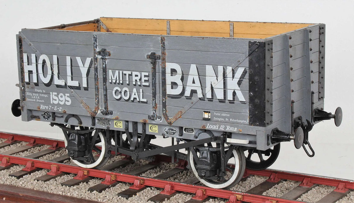 5 inch gauge private owner wagon "Mitre Coal"